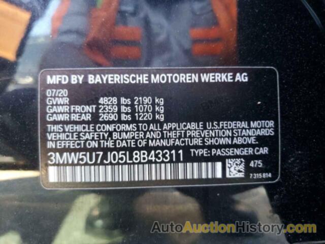 BMW M3, 3MW5U7J05L8B43311