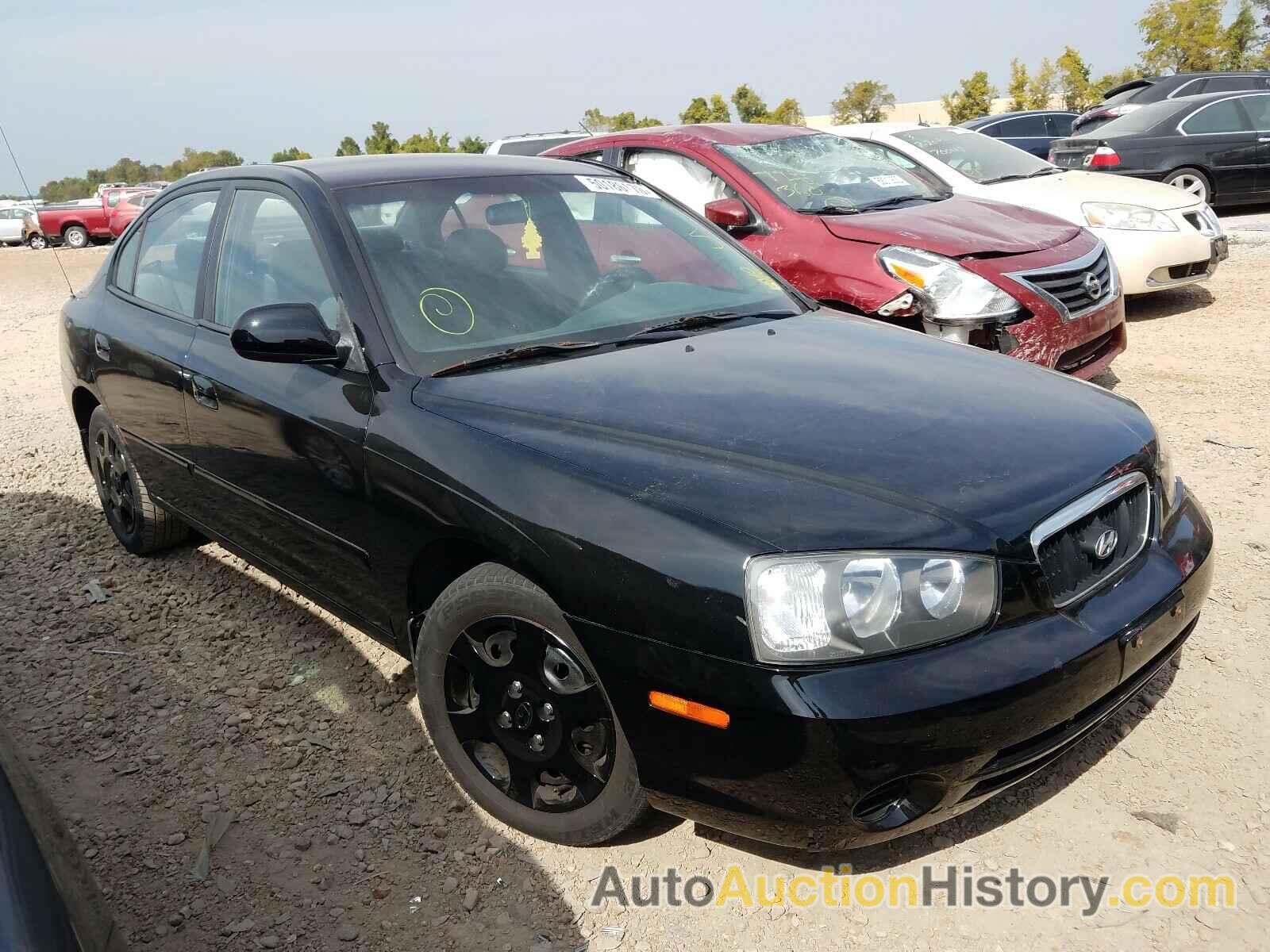 2001 HYUNDAI ELANTRA GLS, KMHDN45D51U195251