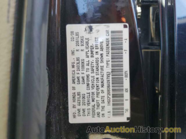 HONDA ACCORD EXL, 1HGCP26808A097953