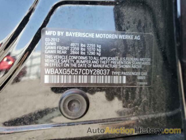 BMW 5 SERIES I, WBAXG5C57CDY28037