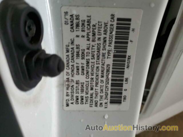 HONDA CIVIC LX, 2HGFC2F52GH528629