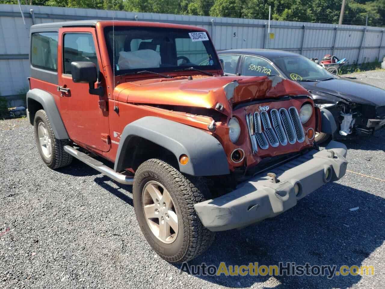 2009 JEEP WRANGLER X, 1J4FA24179L760907