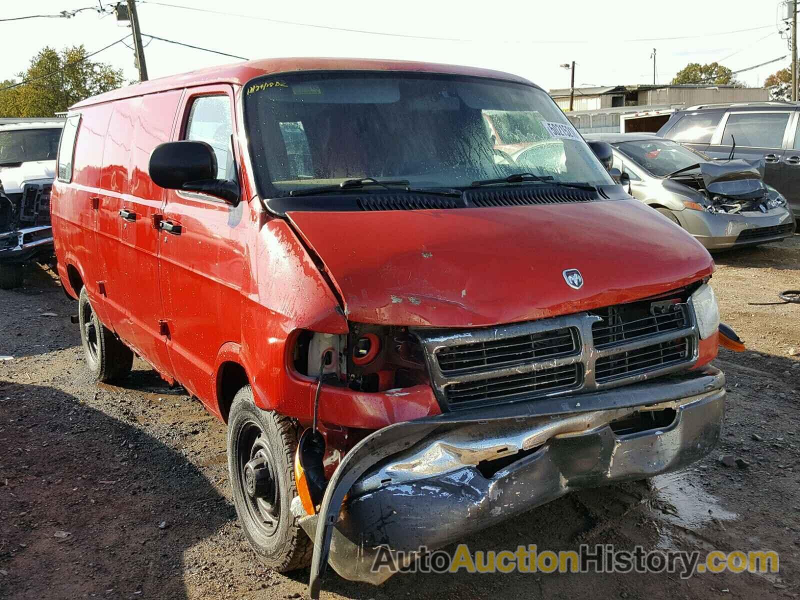 1998 DODGE RAM VAN B2500, 2B7JB21Y2WK108318