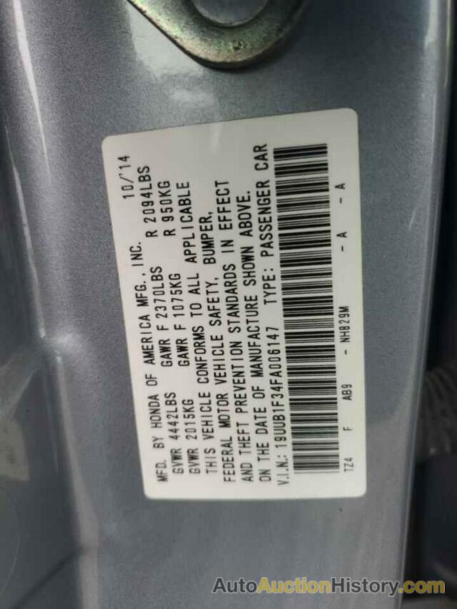 ACURA TLX, 19UUB1F34FA006147