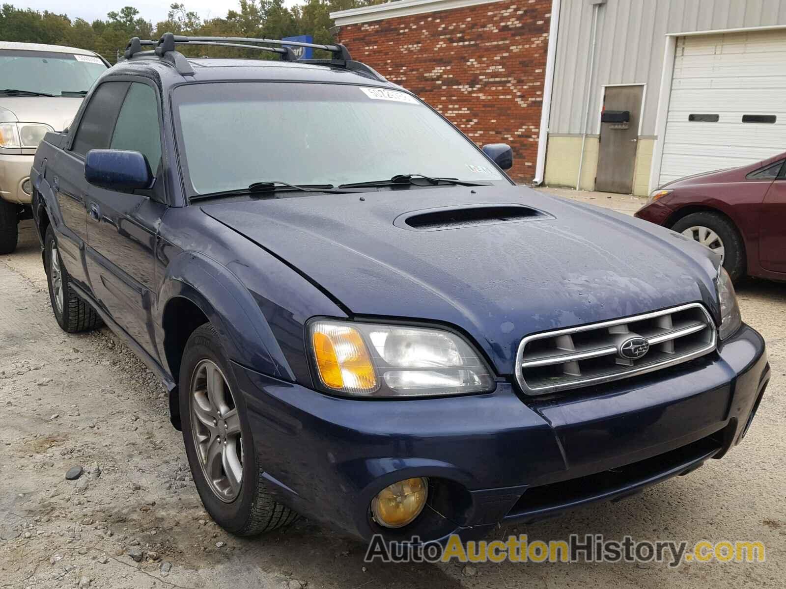 2005 SUBARU BAJA TURBO, 4S4BT63C455100052