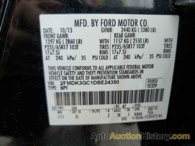 FORD EDGE SE, 2FMDK3GC1DBE24350