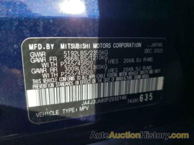 MITSUBISHI OUTLANDER SE, JA4J3UA80PZ032146