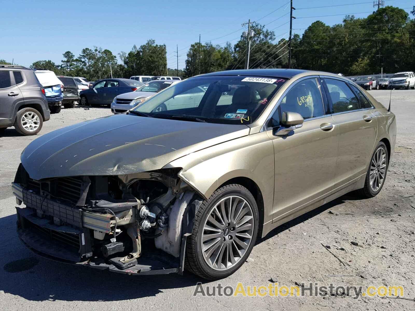 2013 LINCOLN MKZ HYBRID, 3LN6L2LU8DR800607