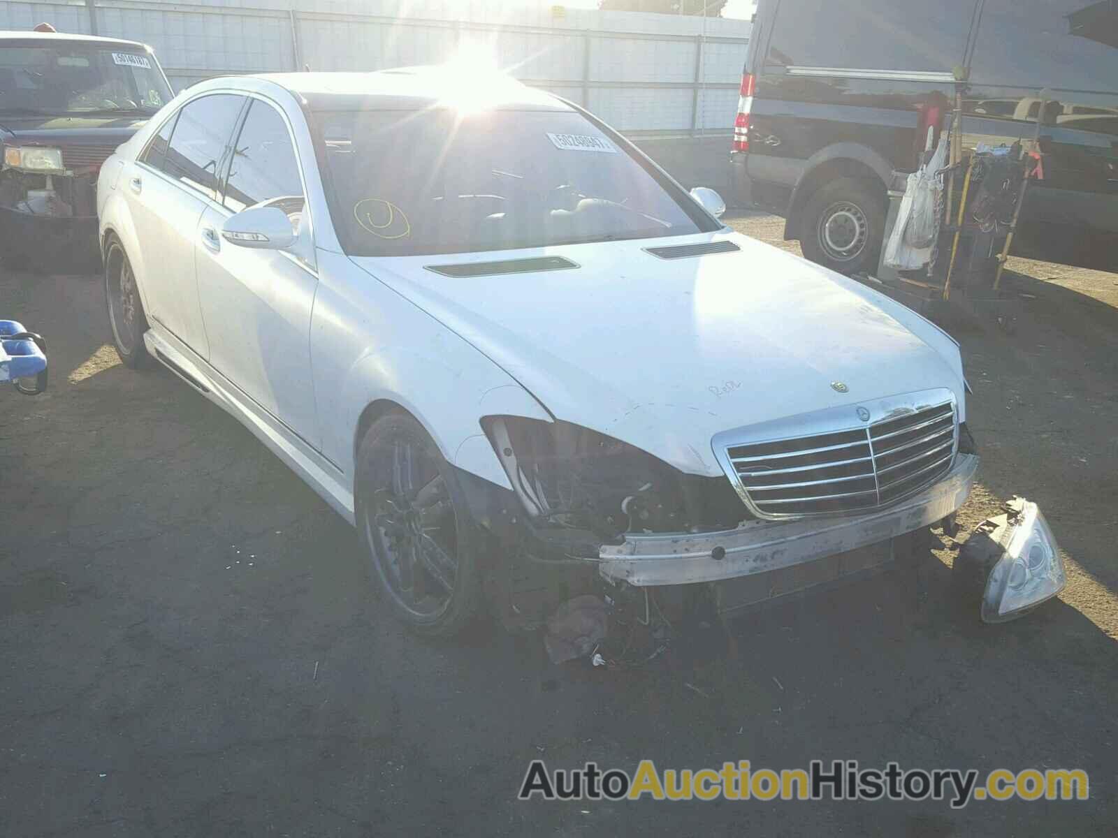 2007 MERCEDES-BENZ S 550, WDDNG71X57A118688