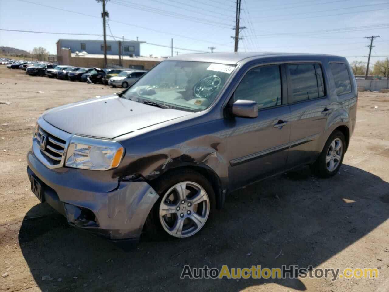 2014 HONDA PILOT EX, 5FNYF4H40EB039759