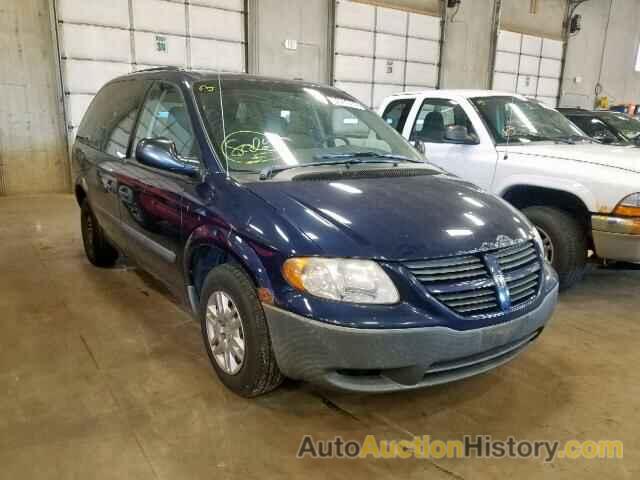 2005 DODGE CARAVAN SE SE, 1D4GP25R05B378685