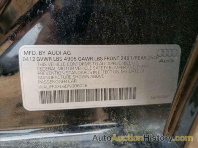 AUDI A4 PREMIUM PLUS, WAUFFAFL6DN006018