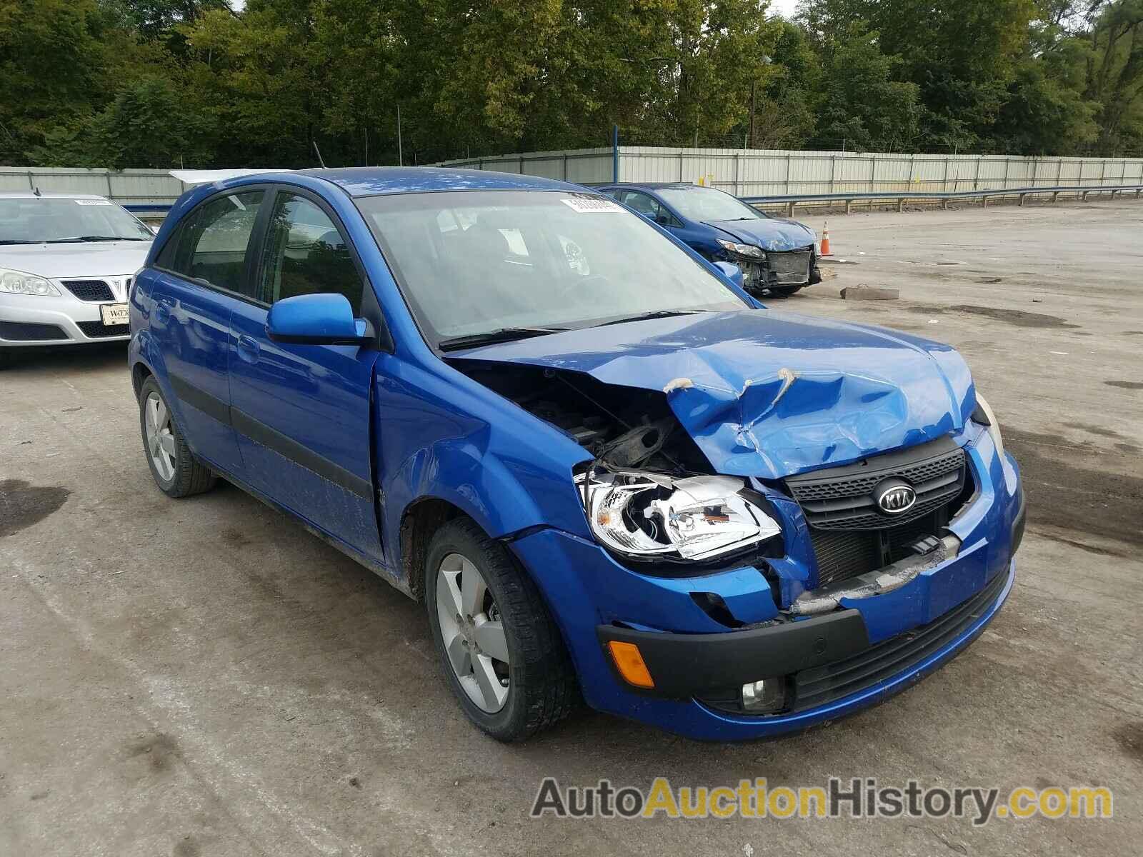 2007 KIA RIO 5 SX 5 SX, KNADE163X76202116