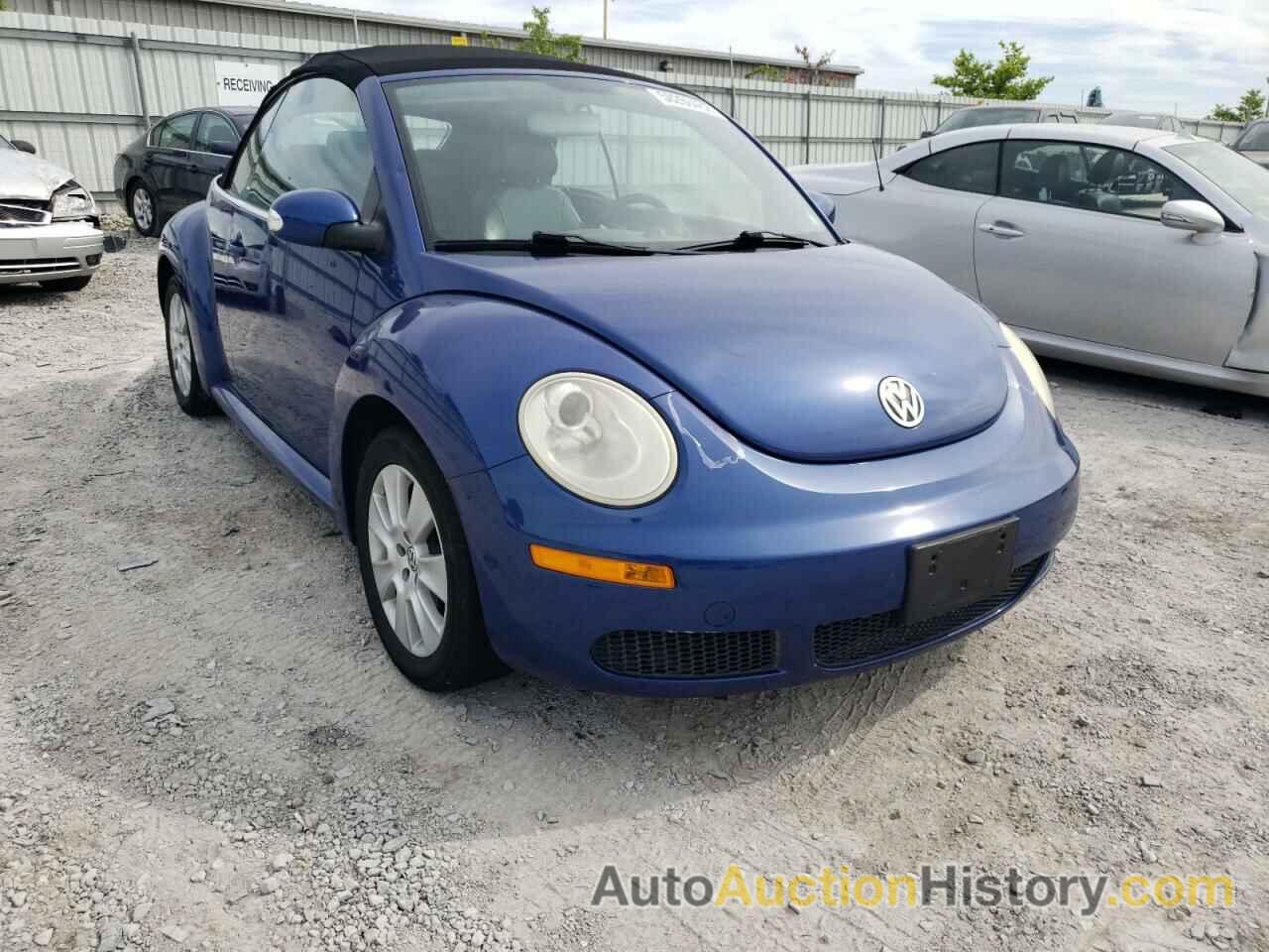 2008 VOLKSWAGEN BEETLE CONVERTIBLE S, 3VWPF31Y38M418920