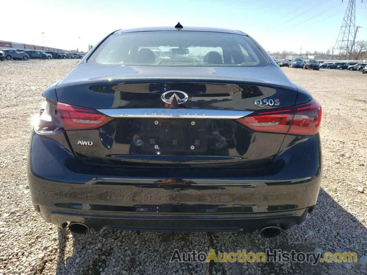 INFINITI Q50 RED SPORT 400, JN1FV7AR3JM481389