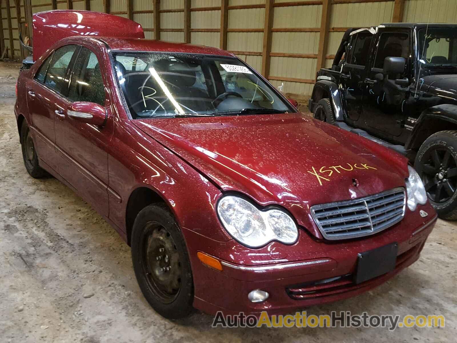 2005 MERCEDES-BENZ C 320 4MATIC, WDBRF84J35F675321