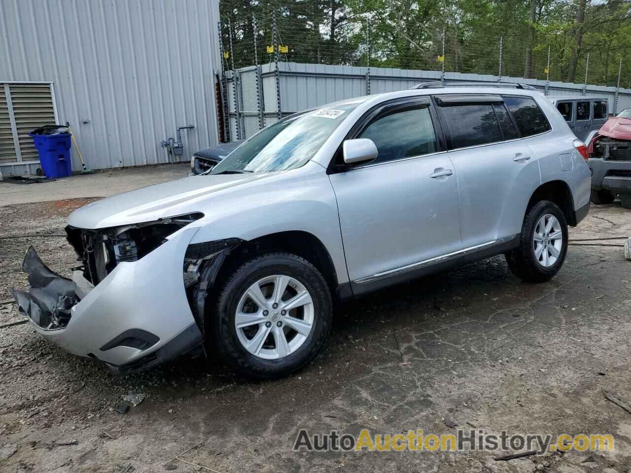 TOYOTA HIGHLANDER BASE, 5TDZK3EHXCS052268