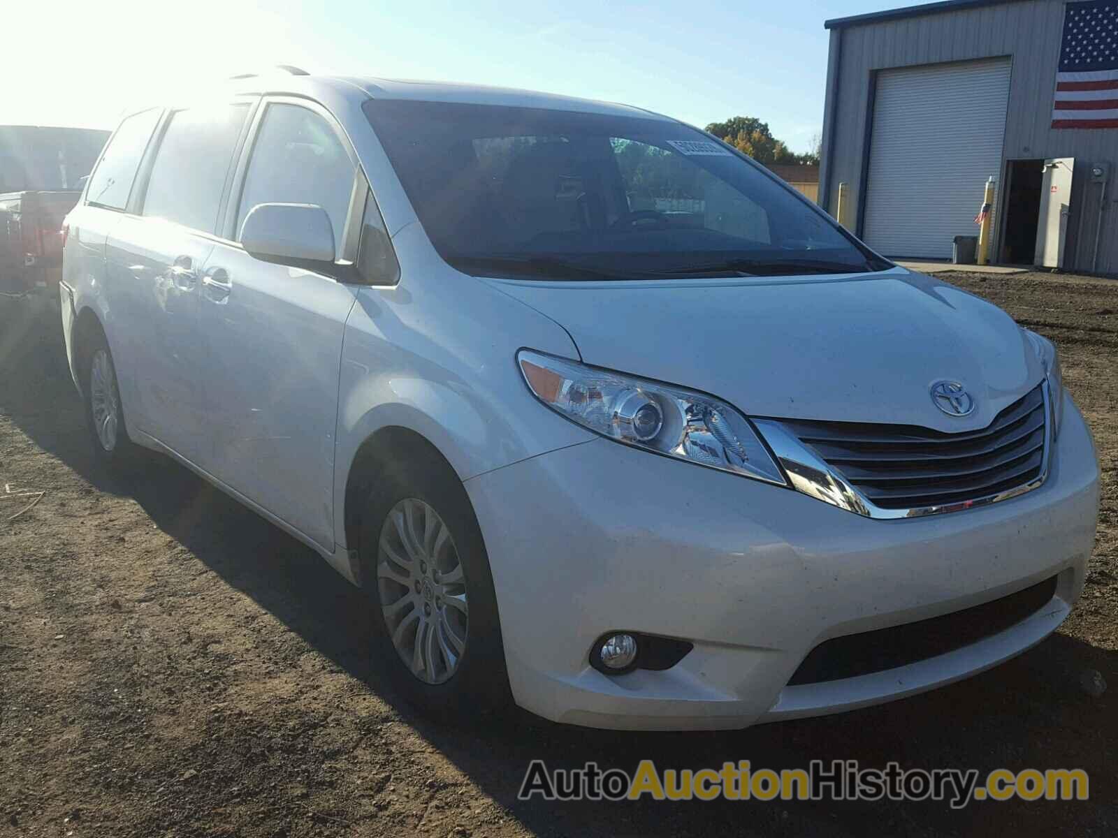 2015 TOYOTA SIENNA XLE, 5TDYK3DC1FS550025