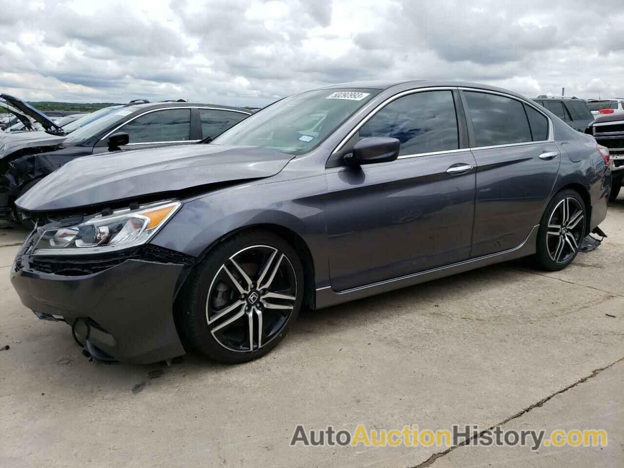 2017 HONDA ACCORD SPORT, 1HGCR2F56HA281164