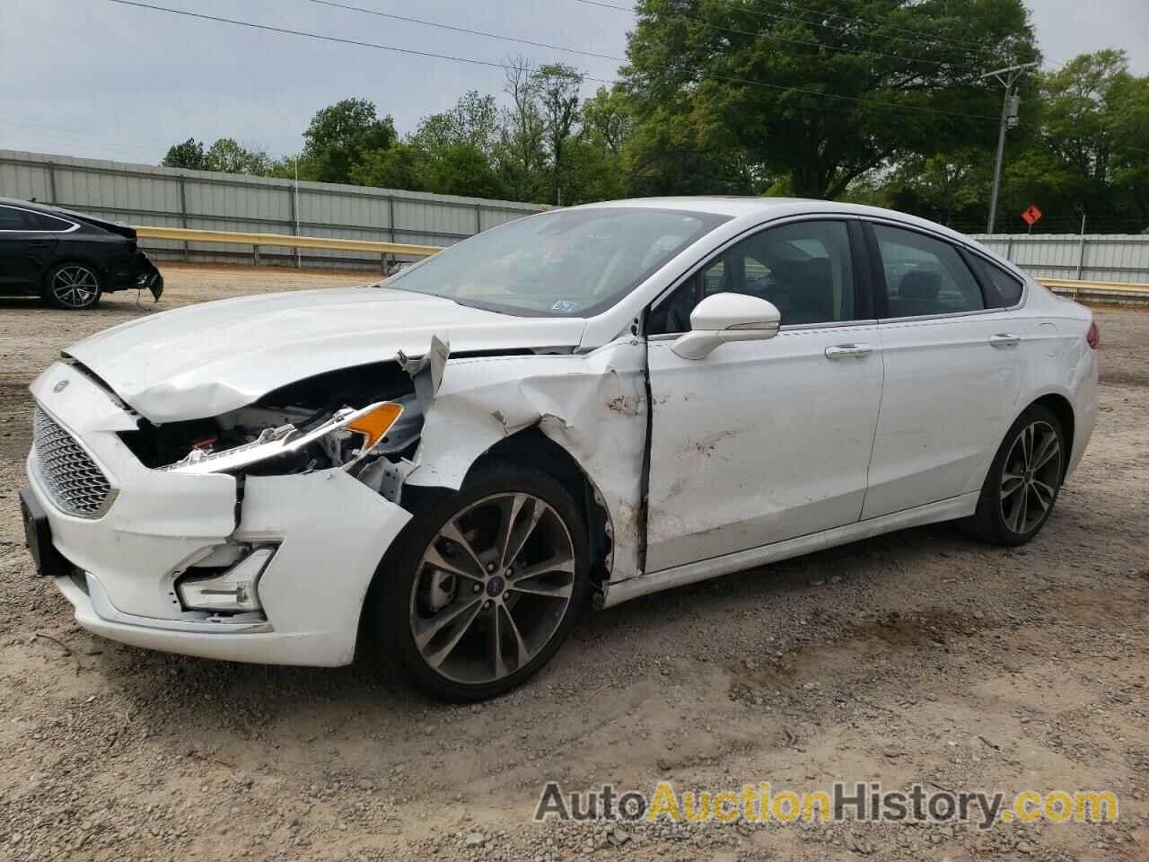 2019 FORD FUSION TITANIUM, 3FA6P0D91KR207679