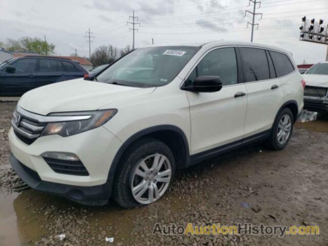 HONDA PILOT LX, 5FNYF5H10HB044444