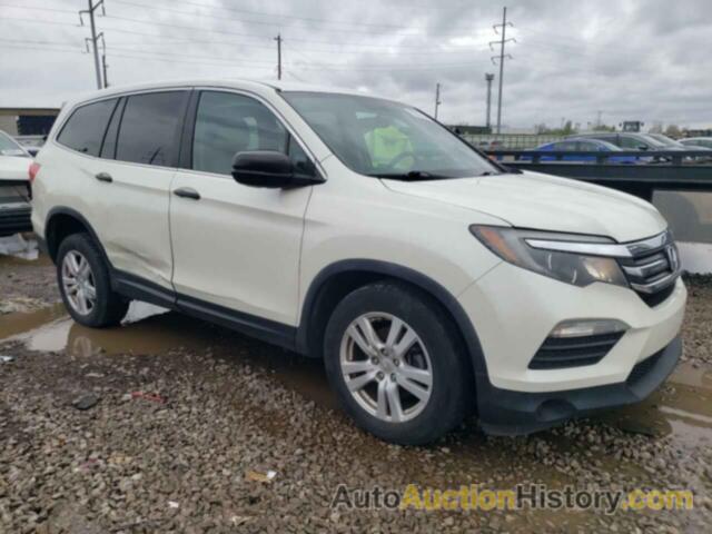 HONDA PILOT LX, 5FNYF5H10HB044444