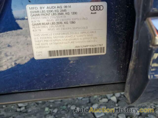 AUDI Q5 PREMIUM PLUS, WA1LFAFP1FA041787