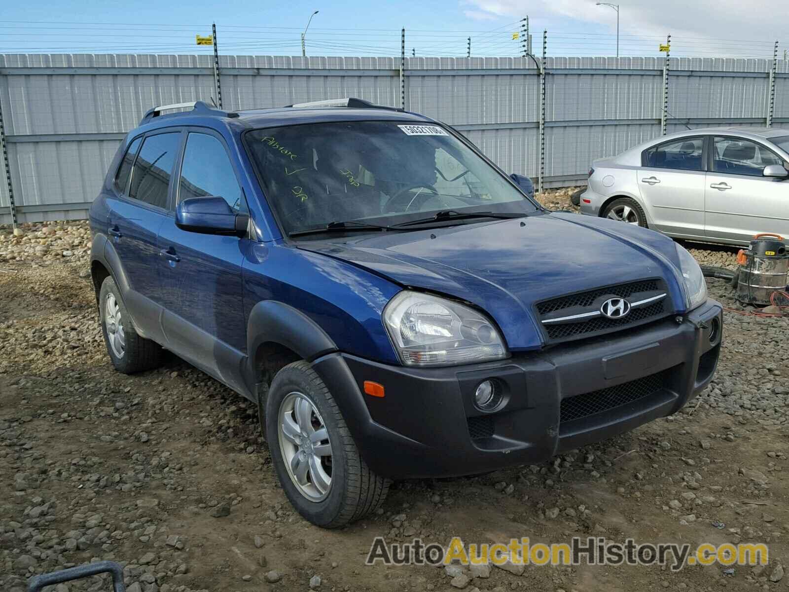 2007 HYUNDAI TUCSON GL, KM8JM72D77U596627