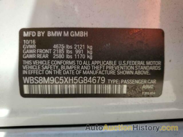 BMW M3, WBS8M9C5XH5G84679
