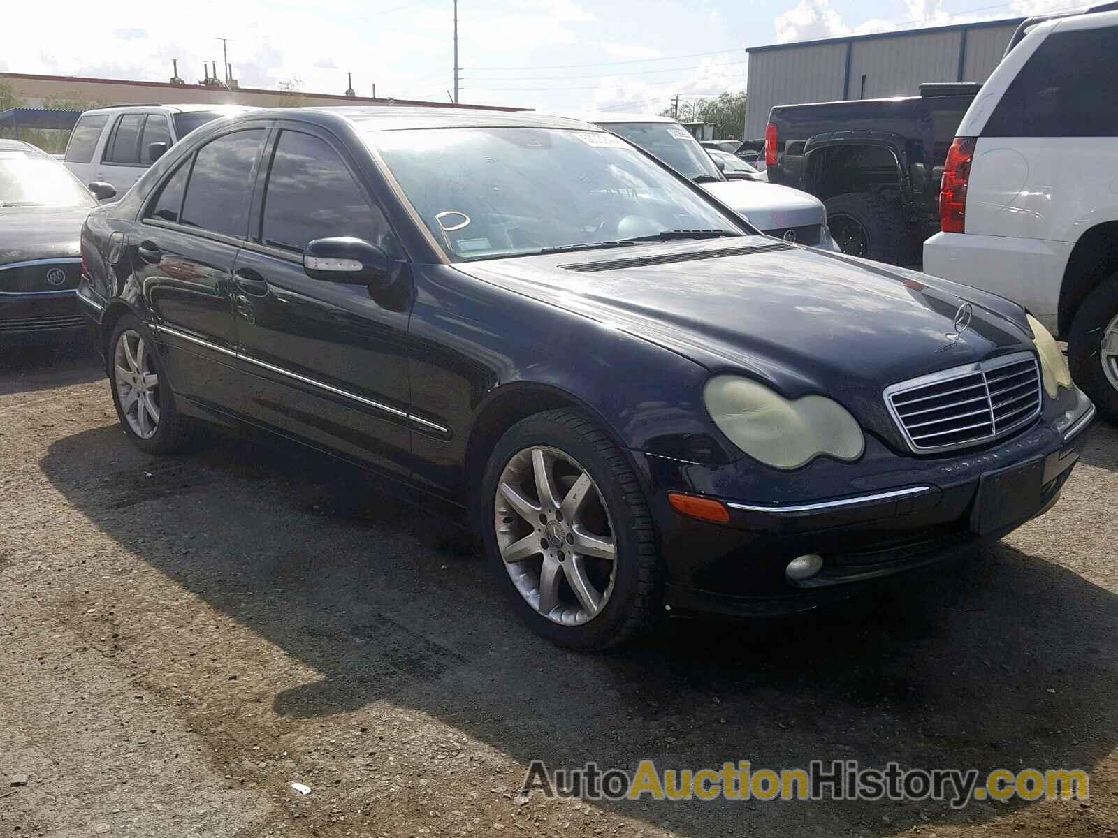 2004 MERCEDES-BENZ C 230K SPO 230K SPORT SEDAN, WDBRF40J94F448938