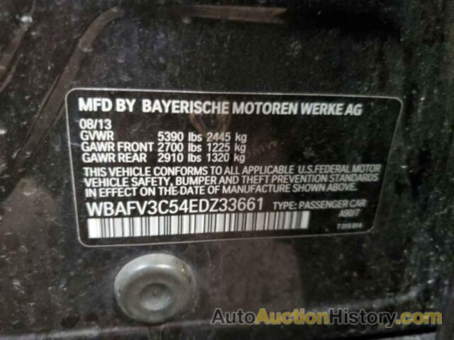 BMW 5 SERIES D XDRIVE, WBAFV3C54EDZ33661