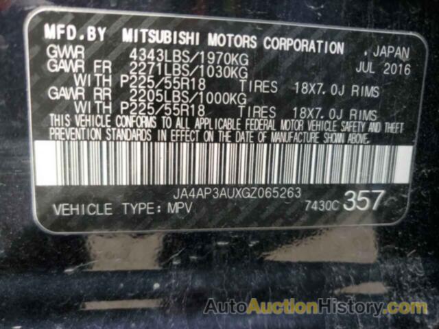 MITSUBISHI OUTLANDER ES, JA4AP3AUXGZ065263