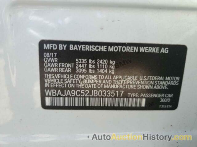 BMW 5 SERIES, WBAJA9C52JB033517