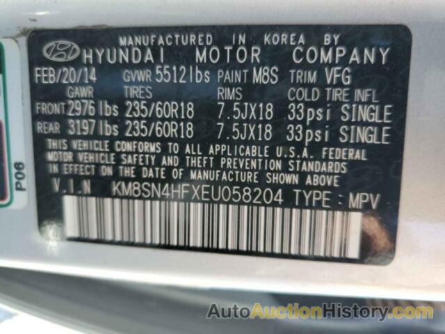 HYUNDAI SANTA FE GLS, KM8SN4HFXEU058204