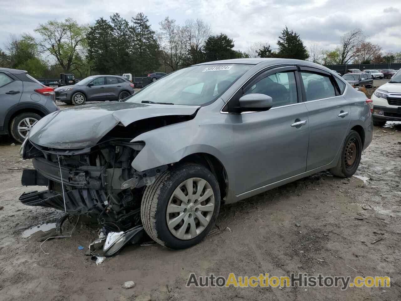 NISSAN SENTRA S, 3N1AB7AP9EL638764