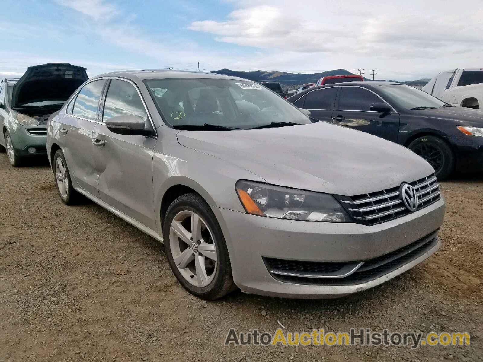 2012 VOLKSWAGEN PASSAT SE, 1VWBN7A37CC098245