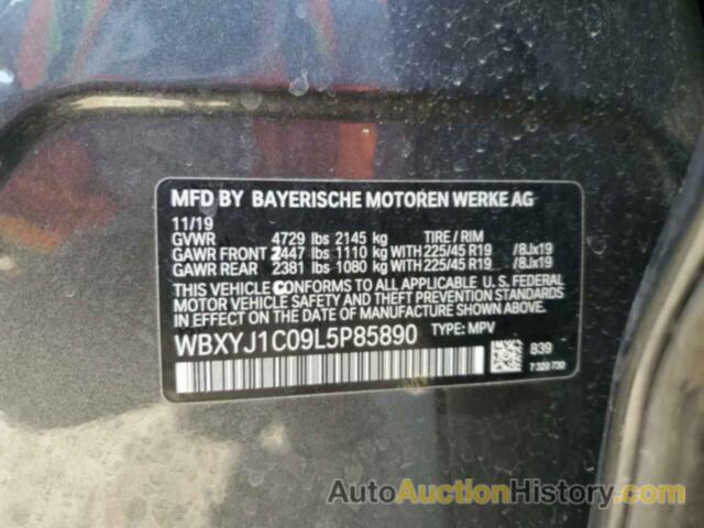BMW X2 XDRIVE28I, WBXYJ1C09L5P85890
