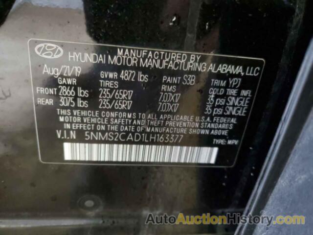 HYUNDAI SANTA FE SE, 5NMS2CAD1LH163377