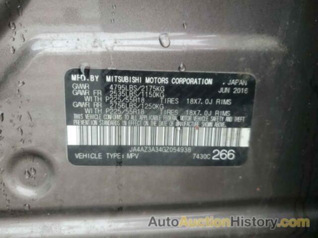 MITSUBISHI OUTLANDER SE, JA4AZ3A34GZ054938