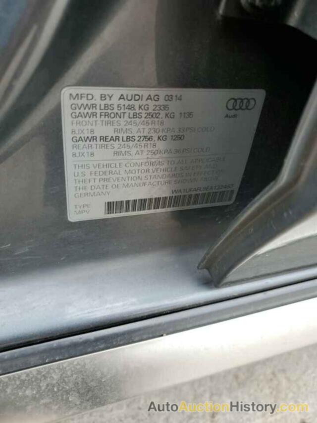 AUDI A4 PREMIUM PLUS, WA1UFAFL9EA132483