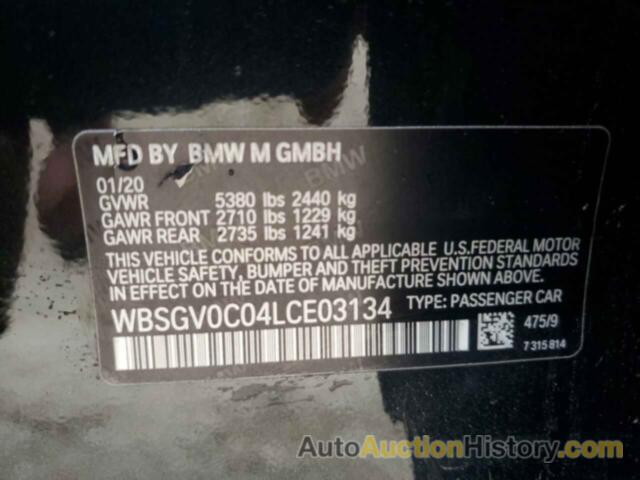BMW M8, WBSGV0C04LCE03134