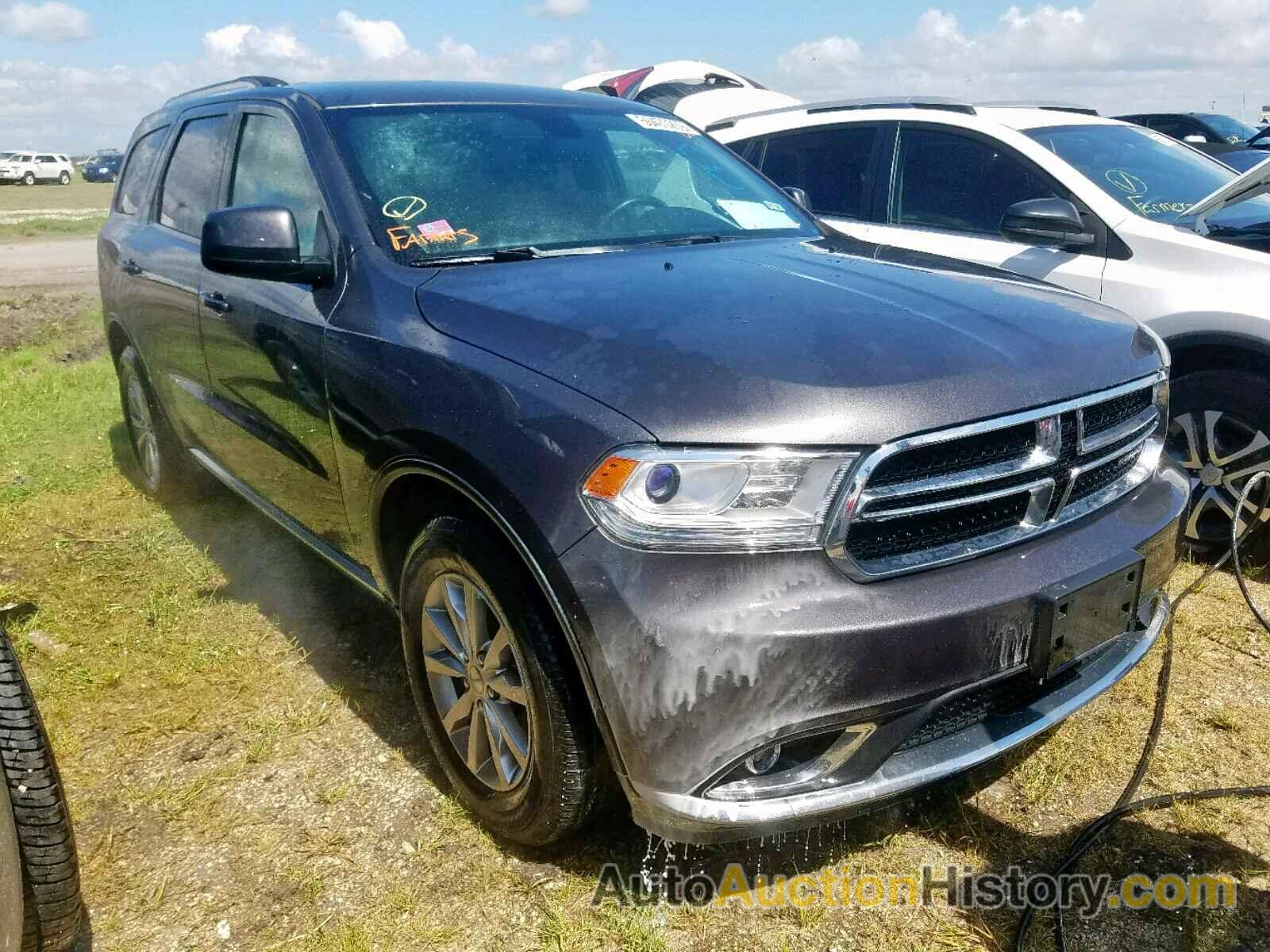 2017 DODGE DURANGO SX SXT, 1C4RDHAG6HC686741