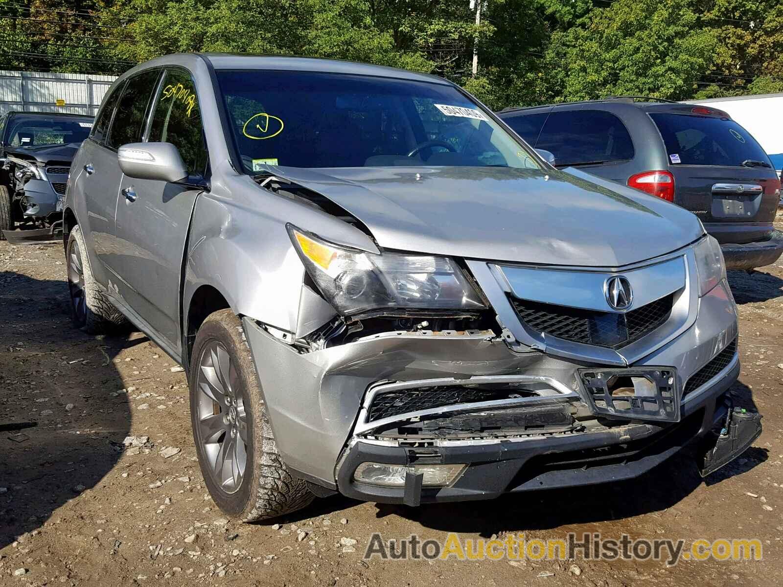 2010 ACURA MDX ADVANC ADVANCE, 2HNYD2H57AH500568