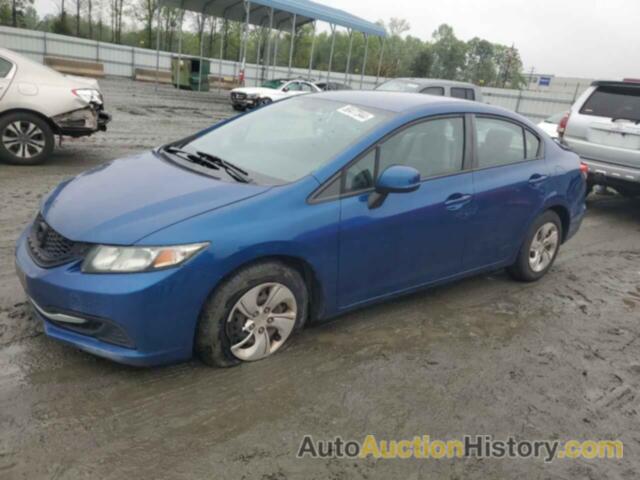 HONDA CIVIC LX, 2HGFB2F58DH583410