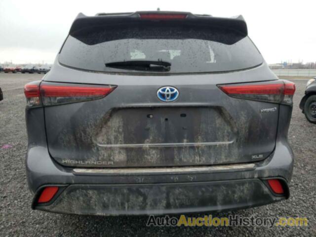 TOYOTA HIGHLANDER HYBRID XLE, 5TDGBRCH9NS560246