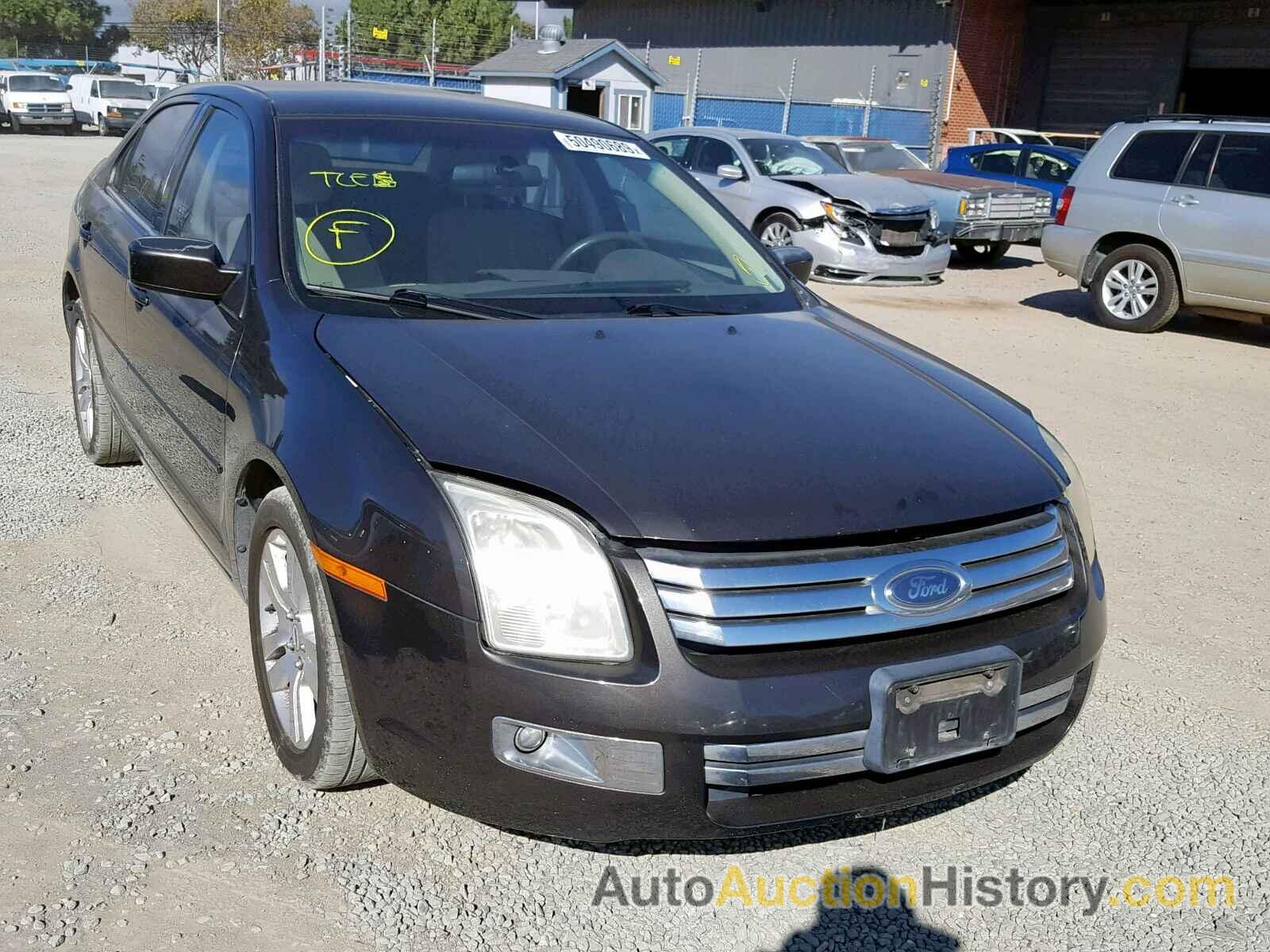 2006 FORD FUSION SEL SEL, 3FAFP08Z16R206399