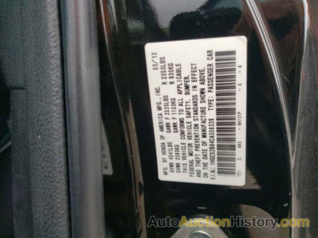 HONDA ACCORD EXL, 1HGCS2B84CA006339