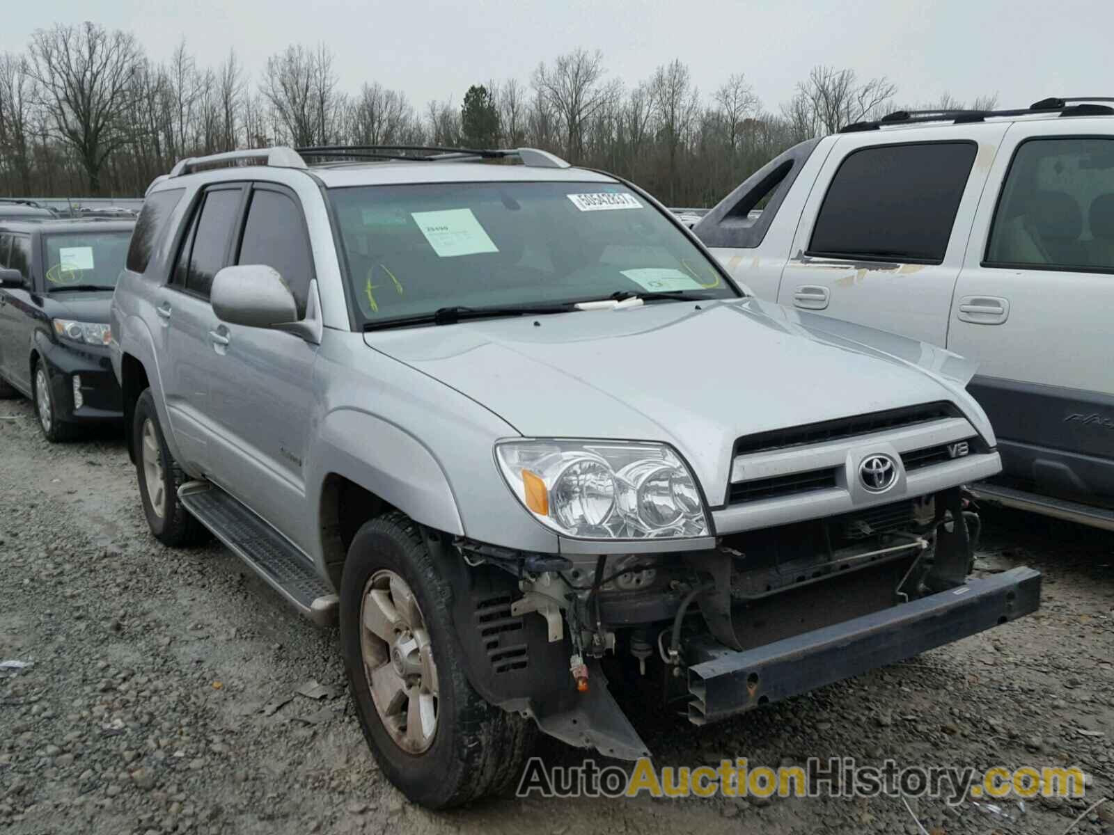 2003 TOYOTA 4RUNNER LIMITED, JTEZT17R230002261