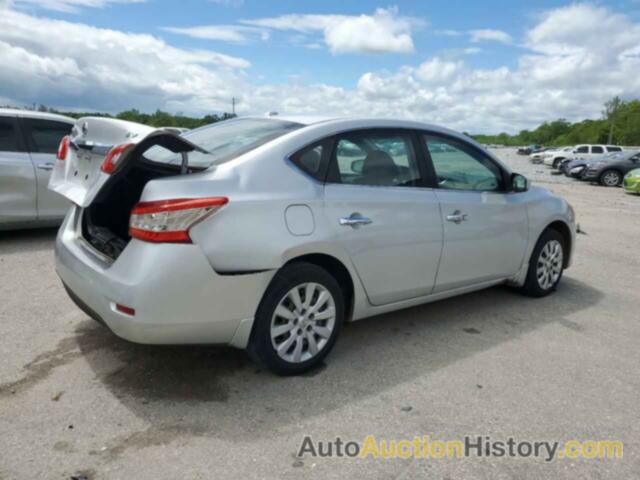 NISSAN SENTRA S, 3N1AB7AP6FL654745