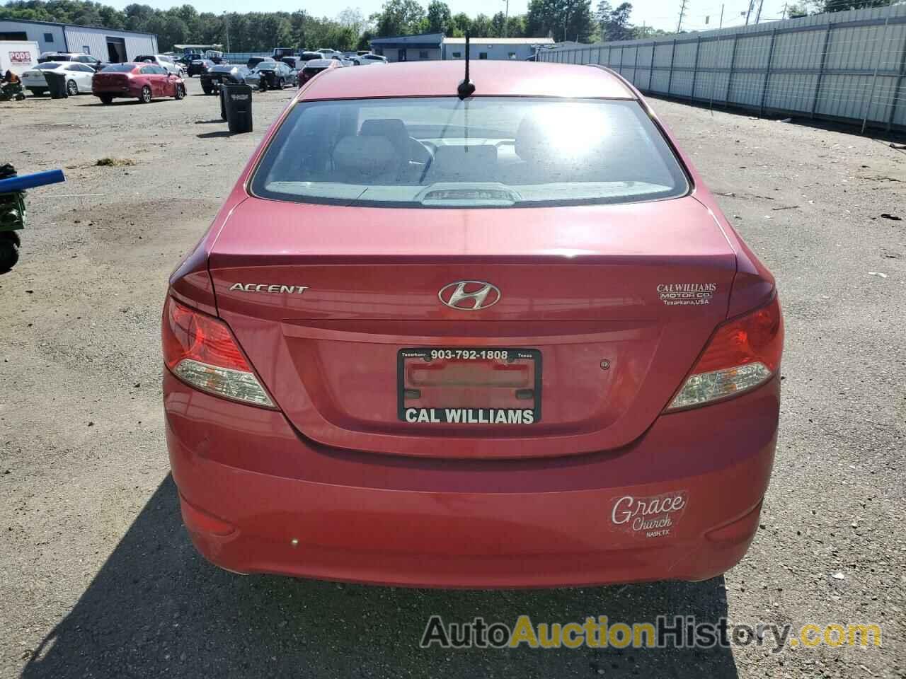 HYUNDAI ACCENT GLS, KMHCU4AE0CU055334